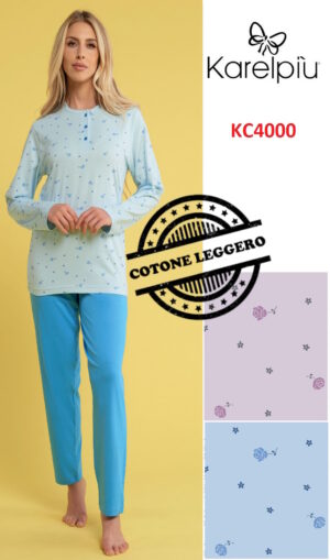 PIGIAMA DONNA KARELPIU´ ART. KC4000