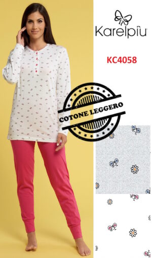 PIGIAMA DONNA KARELPIU´ ART. KC4058