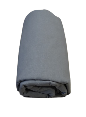 LENZUOLO ANGOLI BASIC SOTTO COTONE GRIGIO - immagine 2