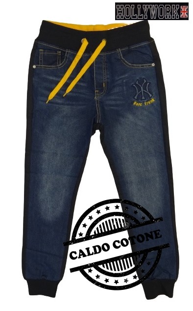 PANTALONI LUNGHI BIMBO HOLLYWORK 7567-2