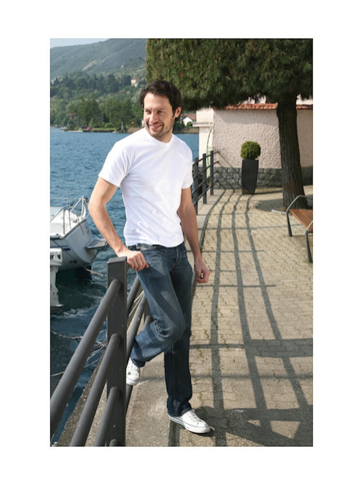 T-SHIRT UOMO EFFEPI ART. 862 GRIGIO MELANGE - immagine 2