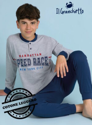 PIGIAMA RAGAZZO IL GRANCHIETTO GP4104-1