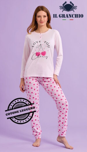 PIGIAMA DONNA IL GRANCHIO GP5058-1