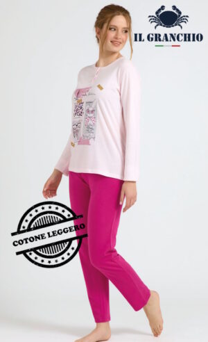 PIGIAMA DONNA IL GRANCHIO GP5060-1
