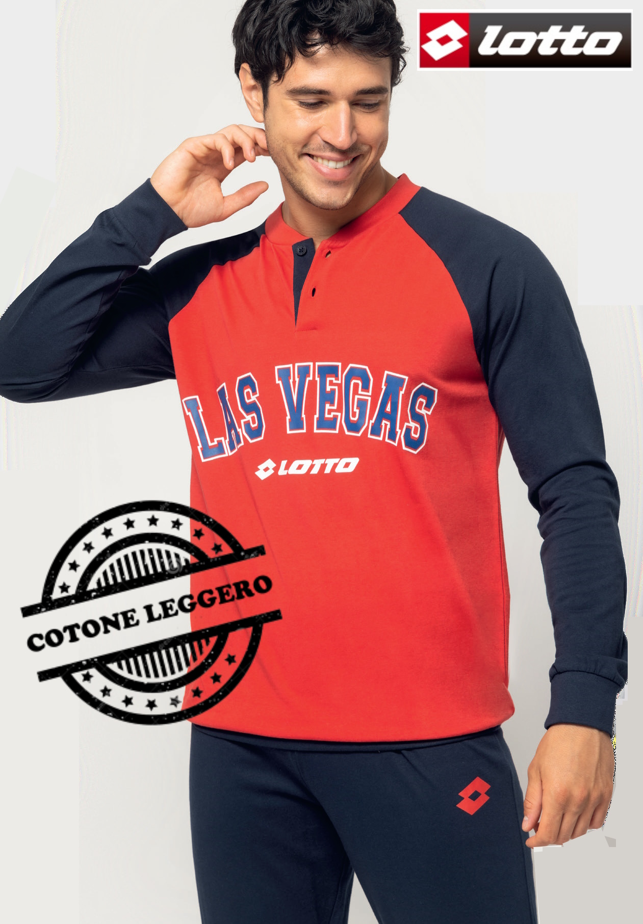PIGIAMA UOMO LOTTO LP1145