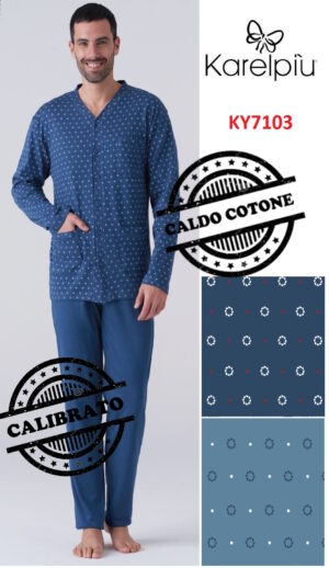 PIGIAMA UOMO KARELPIU´ KY7103
