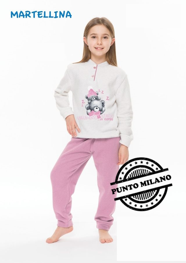 PIGIAMA BAMBINA MARTELLINA VM20171-1