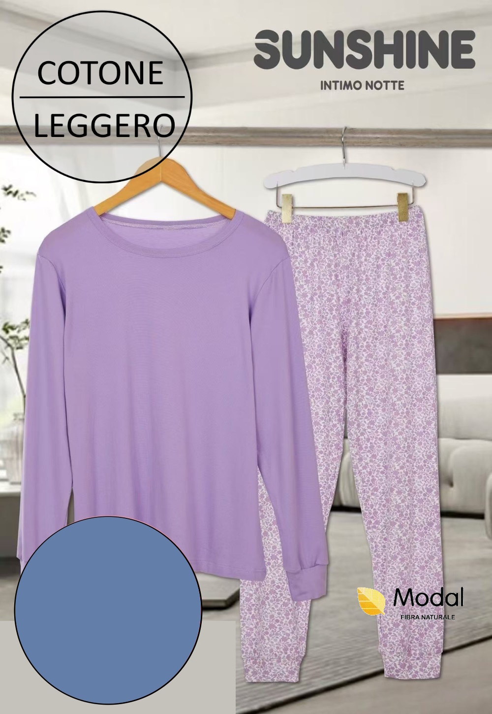PIGIAMA DONNA SUNSHINE 1102-2