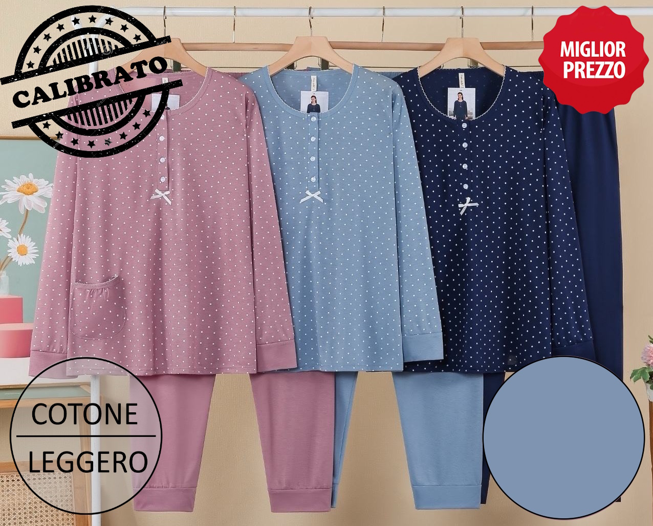 PIGIAMA DONNA NOTTESTELLA 1328-3