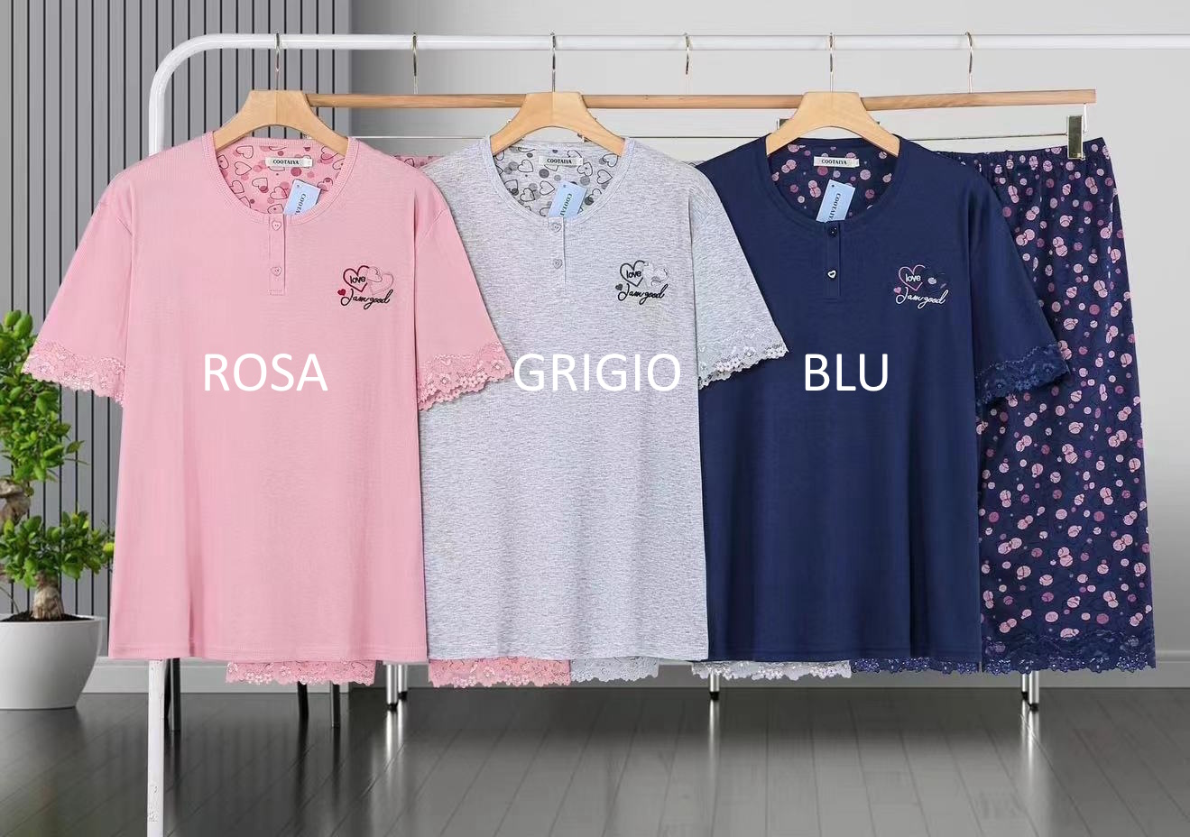 PIGIAMA DONNA COOTAYA 8067-1 - immagine 2