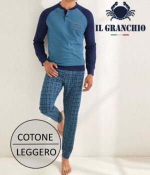 PIGIAMA UOMO IL GRANCHIO GP1110-1