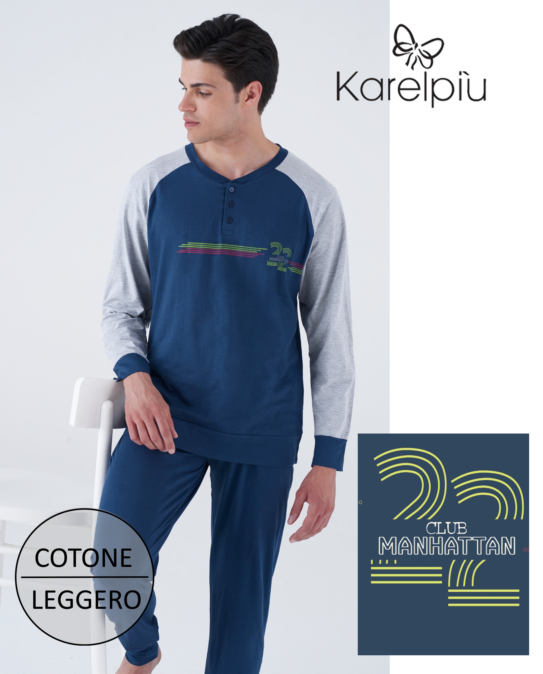 PIGIAMA UOMO KARELPIU´ ART. KC8260