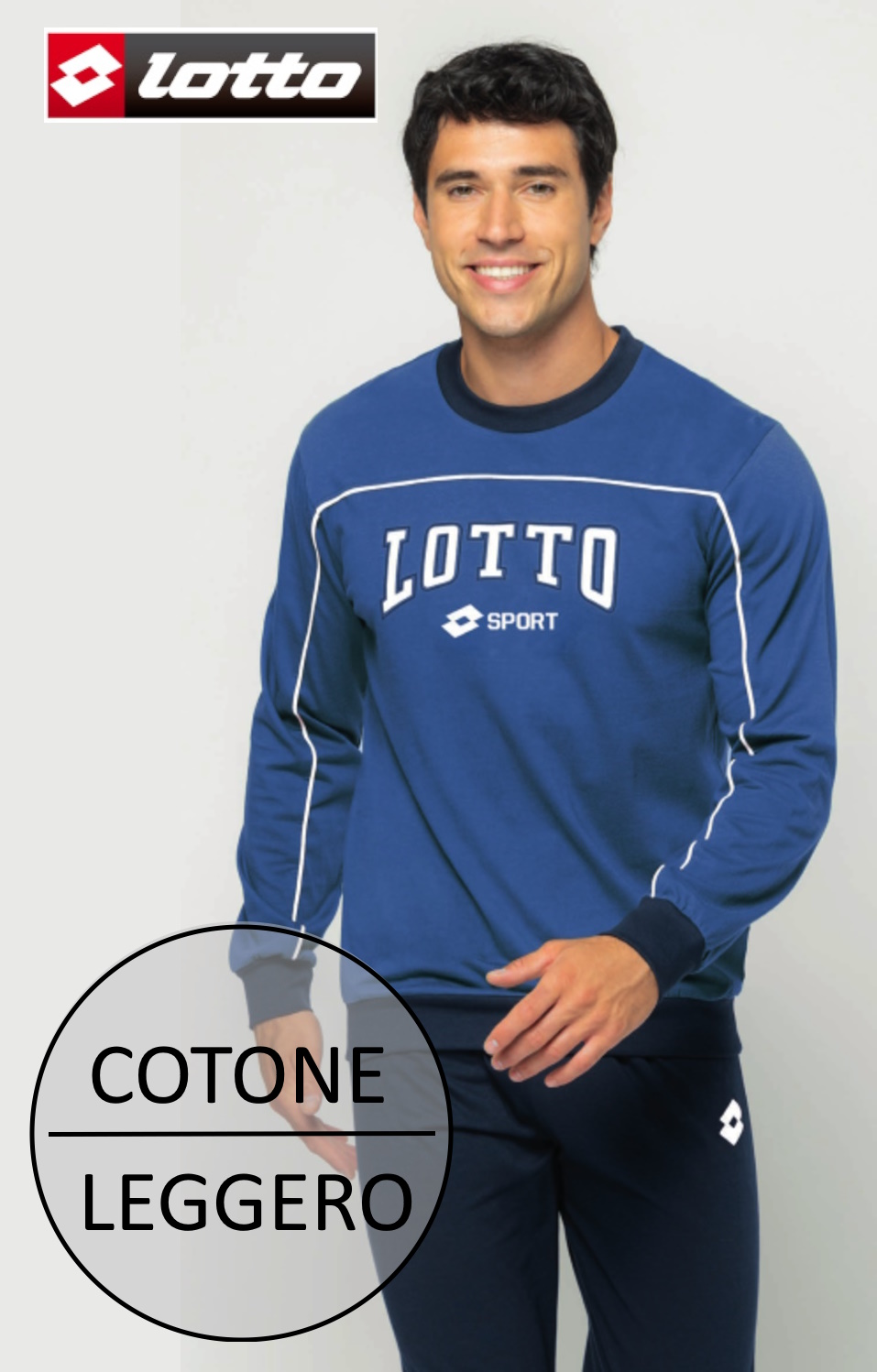 PIGIAMA UOMO LOTTO LP1183
