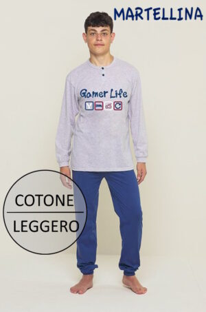 PIGIAMA RAGAZZO MARTELLINA ZM40106-2