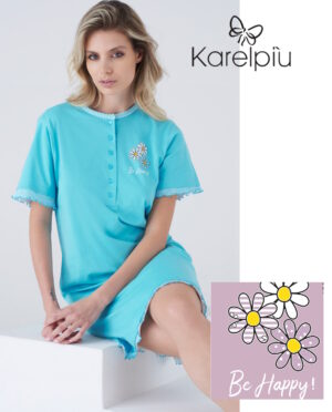 CAMICIA NOTTE DONNA KARELPIU´ KC8103-1