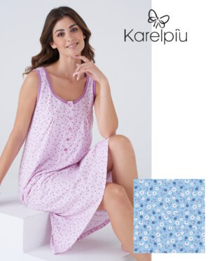 CAMICIA NOTTE DONNA KARELPIU´ KC8309-2