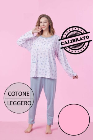 PIGIAMA DONNA BLUE FASHION 6227-1