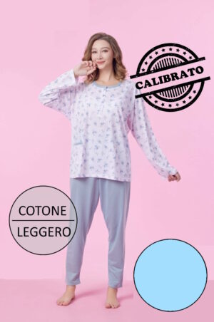 PIGIAMA DONNA BLUE FASHION 6227-2