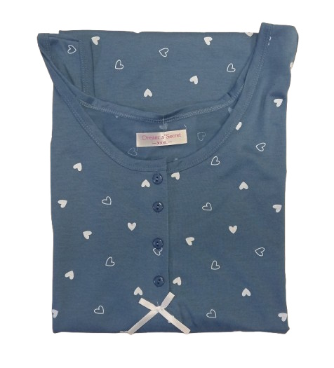 CAMICIA NOTTE DONNA DREAM SECRET 8273-1 - immagine 2