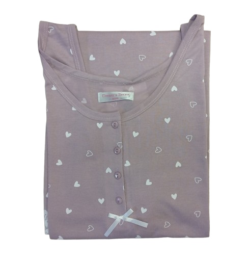 CAMICIA NOTTE DONNA DREAM SECRET 8273-3 - immagine 2