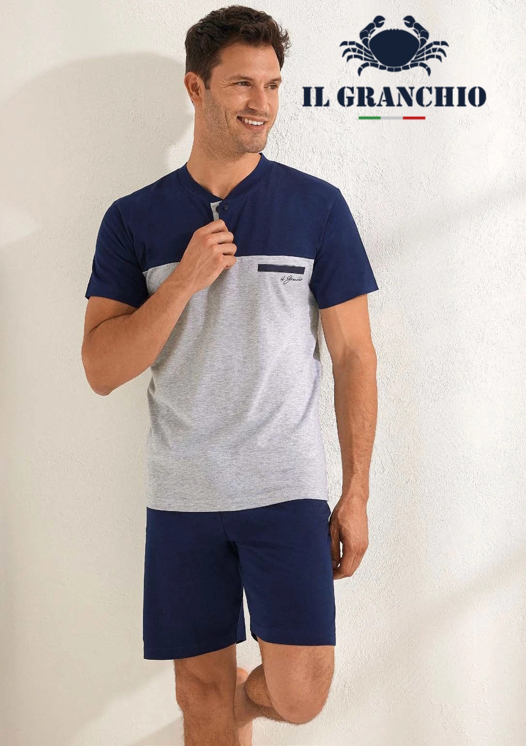 PIGIAMA UOMO GRANCHIO GP1123-2