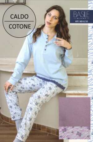 PIGIAMA DONNA BASILE BAS0230-1
