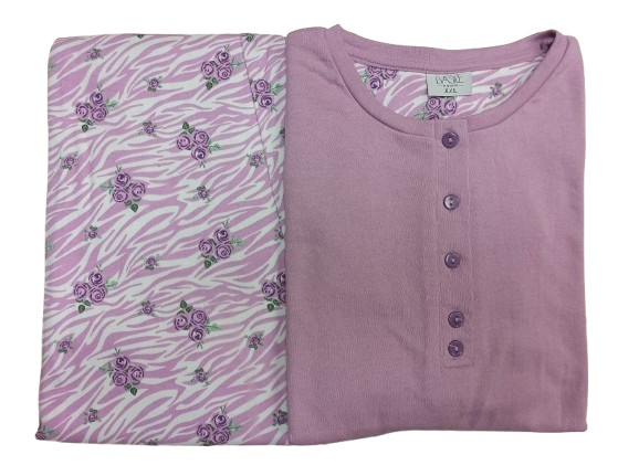 PIGIAMA DONNA BASILE BAS0230-1 - immagine 2