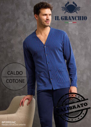 PIGIAMA UOMO IL GRANCHIO GP2092AC-2