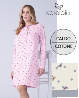 CAMICIA NOTTE KARELPIU´ KF9035-2
