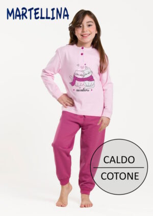 PIGIAMA BAMBINA MARTELLINA M2008