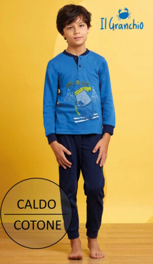 PIGIAMA LUNGO BAMBINO IL GRANCHIO GP4133-1