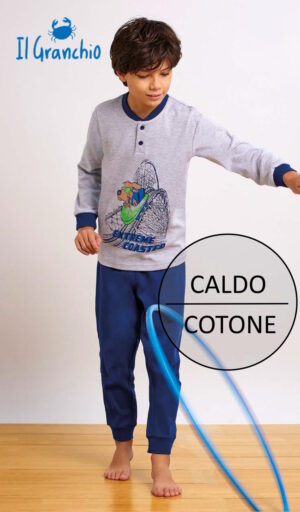 PIGIAMA LUNGO BAMBINO IL GRANCHIO GP4135-1