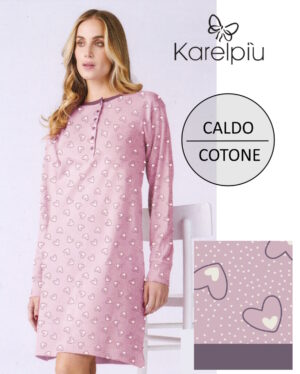 CAMICIA NOTTE KARELPIU´ KF9086-1