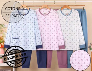 PIGIAMA DONNA NOTTE STELLA 5841-1