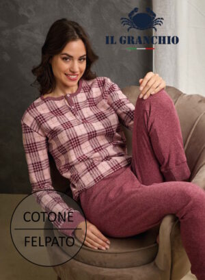 PIGIAMA DONNA IL GRANCHIO GP6112-1
