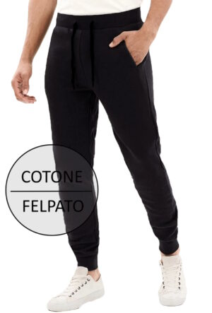 PANTALONI UOMO ATLANTIS W19003-1 FELPATO POLSO