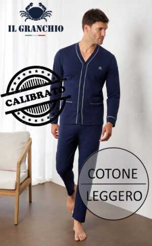PIGIAMA UOMO IL GRANCHIO GP1150AC-2
