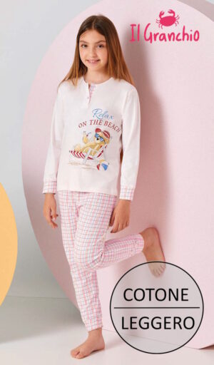 PIGIAMA BIMBA IL GRANCHIO GP7126
