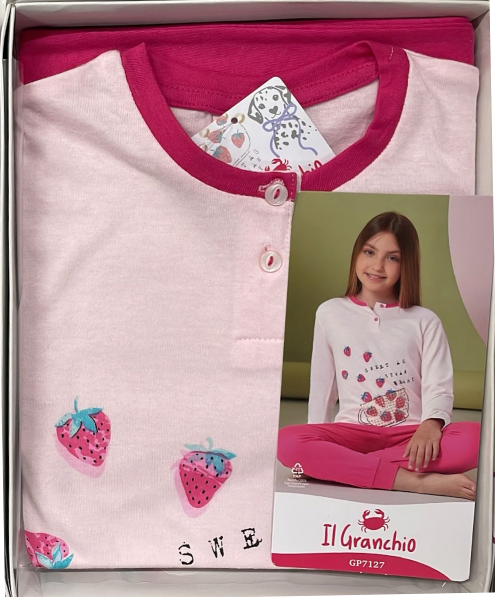 PIGIAMA BIMBA IL GRANCHIO GP7127 - immagine 2