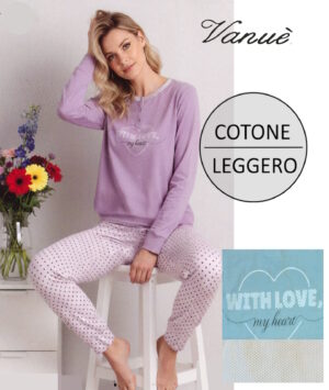 PIGIAMA DONNA VANUE VAN1091-2