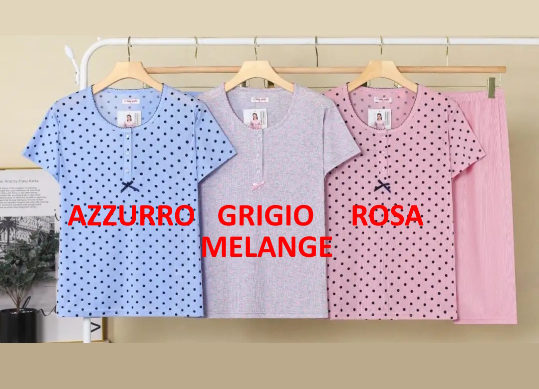 PIGIAMA DONNA NOTTE STELLA 1170-3 - immagine 2