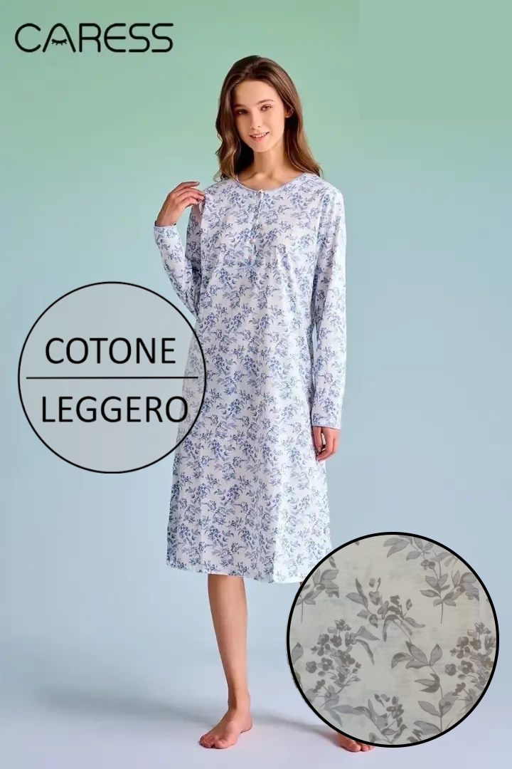 CAMICIA NOTTE CARESS 2172-1