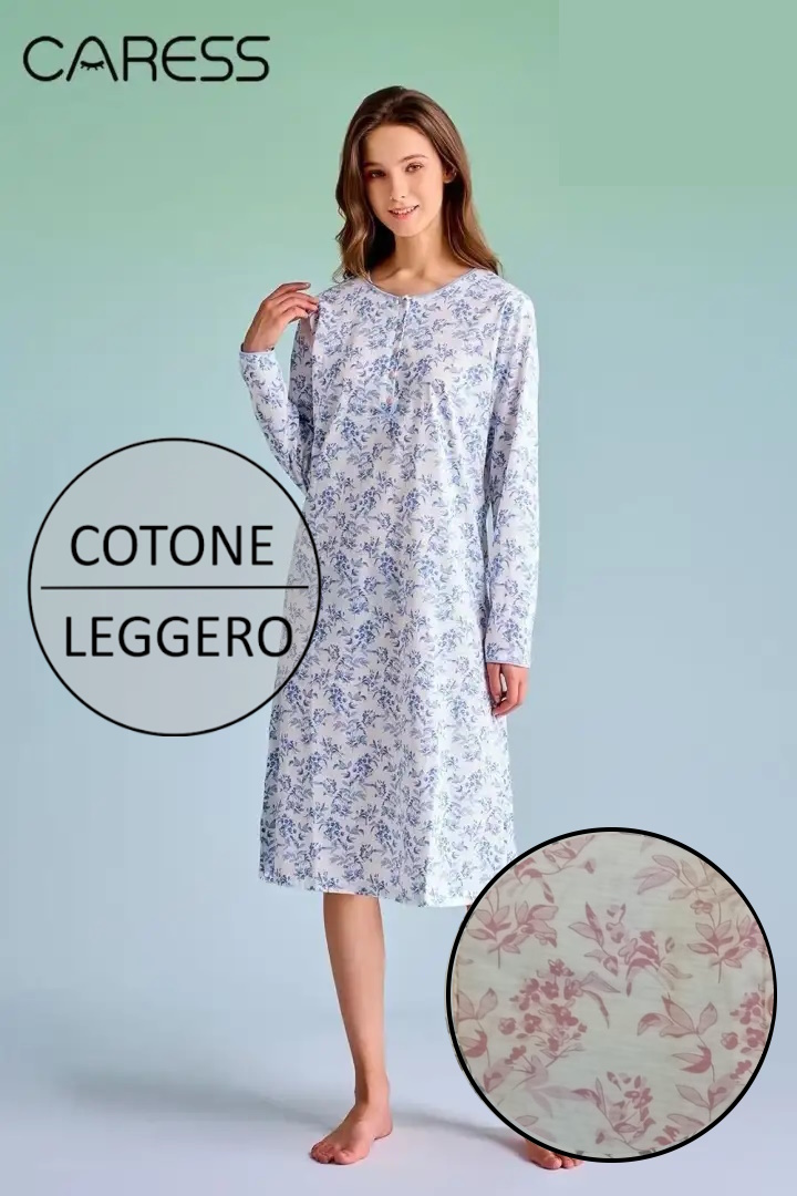 CAMICIA NOTTE CARESS 2172-2
