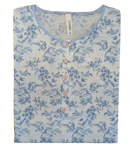 CAMICIA NOTTE CARESS 2172-3 - immagine 2