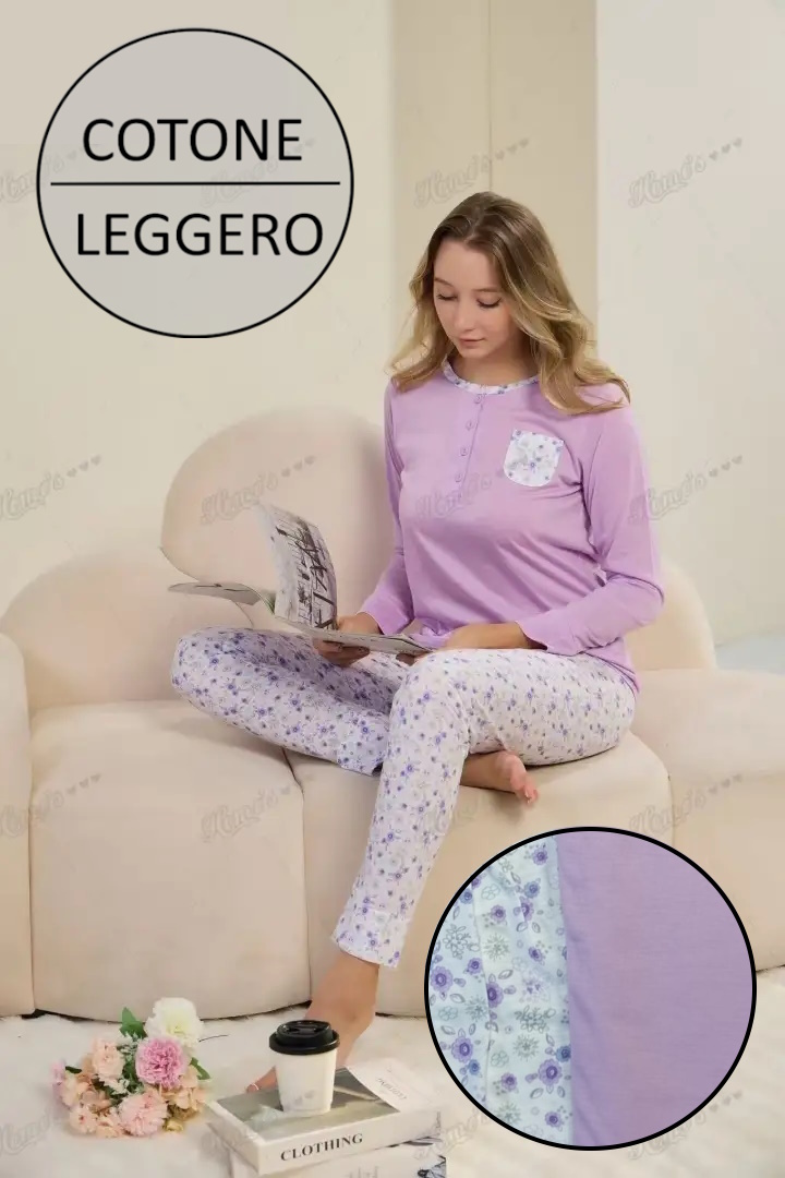 PIGIAMA DONNA HOMES F2274-1