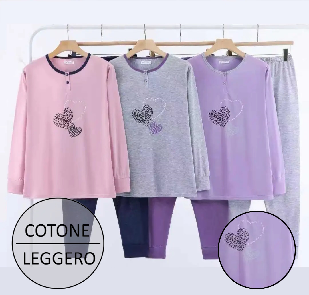 PIGIAMA DONNA FARFALLA 880-1