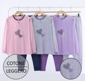 PIGIAMA DONNA FARFALLA 880-2