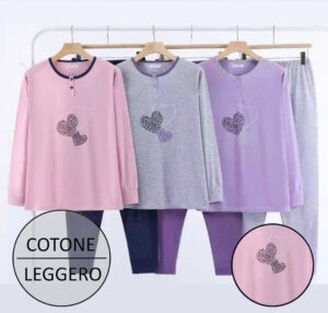 PIGIAMA DONNA FARFALLA 880-3