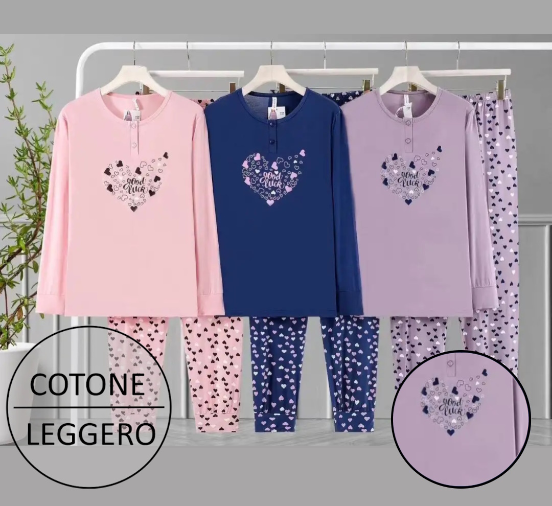 PIGIAMA DONNA THONY ROSE H19-6