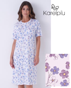 CAMICIA NOTTE DONNA KARELPIU' KE0019-1